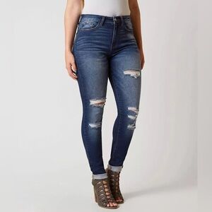 KANCAN Kurvy Ultra High Rise Skinny Stretch Jean size 26